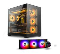 PC da gioco Racing Equinox D5 - Intel Core i7-14700KF, RAM 64 Go, M.2 2 To, RTX 5070, raffreddamento a liquido 360 mm, Windows 11 Pro, Wifi, PC Gamer - Nouvo