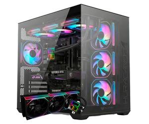 PC da gioco Racing Equinox D5 - Intel Core i7-14700KF, RAM 64 Go, M.2 2 To, RTX 5070, raffreddamento a liquido 360 mm, Windows 11 Pro, Wifi, PC Gamer - Nouvo