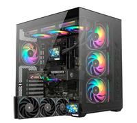 PC da gioco Racing Sigma D5 - Intel Core i9 14900KF, RAM 64 Go, M.2 2 To, RTX 5080, raffreddamento a liquido LCD da 360 mm, Windows 11 Pro, Wifi, PC Gamer - Nouvo