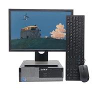 PC desktop completo e schermo 22", CPU QUAD Core i5, 8 GB RAM, SSD 240 GB, Windows 11 Pro, WiFi, tastiera mouse, ricondizionato, office, word, internet, antivirus, copilot ai chat gpt