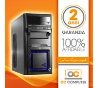 PC DESKTOP COMPUTER COMPLETO INTEL QUAD CORE/RAM 4GB/HD 320GB + MONITOR OMAGGIO