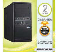 PC DESKTOP COMPUTER FISSO INTEL QUAD CORE 2.0GHZ RAM 4GB/HD 500GB/DVD/WIFI/HDMI