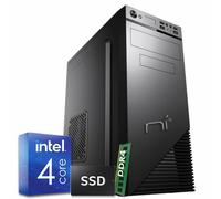 PC DESKTOP COMPUTER FISSO INTEL QUAD CORE 2.7GHZ RAM 8GB/DVD/WIFI/HDMI/SSD 240GB