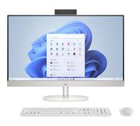PC desktop HP All-in-One 27 Ryzen 3 7320U 8 GB 512 GB SSD Wi-Fi 6 Bianco