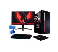 PC fisso BEASTCOM Q3 AMD Ryzen 3 16GB 1TB SSD Vega 8 Windows 11 Monitor 24" WiFi
