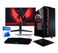 PC DESKTOP + MONITOR BEASTCOM Q3 Essential Gaming