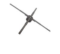 PC di supporto della funzione giunzione multi-funzione dissipazione del calore veloce HD 722 LED display olografico ventilatore dell'ologramma 3D for l'hotel