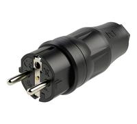 PC Electric 05721-ss Spina di sicurezza Plastica 250 V Nero IP54