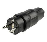 PC Electric 05721-ss Spina di sicurezza Plastica 250 V Nero IP54