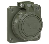 PC Electric 20352-8u Presa di sicurezza PA6, ABS, PC 250 V Bronzo-verde (opaco)