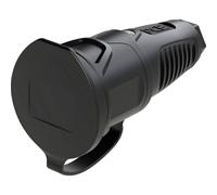 PC Electric 2511-ssc Presa di sicurezza Gomma 250 V Nero IP54