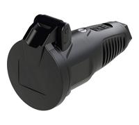 PC Electric 2522-ss Presa di sicurezza Gomma piena 250 V Nero IP54