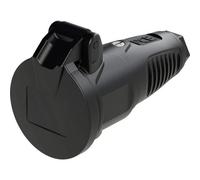 PC Electric 2522-ss Presa di sicurezza Gomma piena 250 V Nero IP54