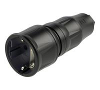 PC Electric 25710-ss Presa di sicurezza Plastica 250 V Nero IP20