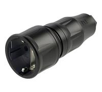 PC Electric 25710-ssc Presa di sicurezza Plastica 250 V Nero IP20