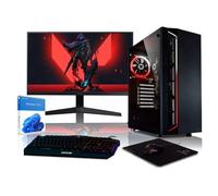 PC fisso BEASTCOM Q3 AMD Ryzen 3 8GB 512GB SSD Vega 8-core Windows 11 Monitor 24