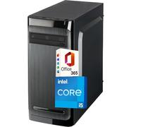 PC Fisso Desktop NUOVO pronto all'uso • Intel core i5-4th • 16GB RAM DDR3 • 256GB SSD + 512GB HDD • Windows 11 Pro • Office 365 • WiFi • DVD • Ideale per ufficio, casa e studio • Garanzia 2 anni