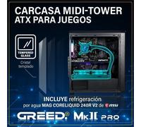 PC fisso GREED MK2 Pro AMD Ryzen 7 5700X 16GB 2TB SSD RTX 5070 Windows 11 Pro Watercool