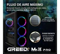 PC fisso GREED MK2 Pro Intel Core i7-12700F 32GB 2TB SSD RTX 5070 Windows 11 Pro