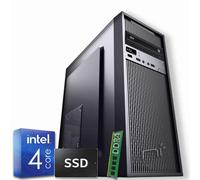 Pc Fisso Intel quad core 16gb ram DDR4 ssd 480 gb Windows 10 Pro WiFi HDMI