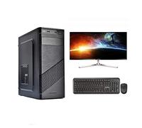 PC FISSO INTEL QUAD CORE I7-16 GB RAM - SSD 480 GB - WINDOWS 10 PRO - SCHEDA VIDEO GT 730 4 GB - WI-FI - MONITOR 24" - MOUSE E TASTIERA