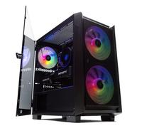 PcCom Lite Gaming PC AMD Ryzen 5 5500 16GB RAM 1TB SSD RTX 5060 Windows 11 Home Computer Desktop Gaming Full HD e 1440p