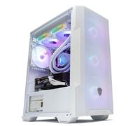 PC fisso PcCom Ready AMD Ryzen 7 5800X 32GB 1TB SSD RTX 5060 V2 Windows 11 Home Bianco