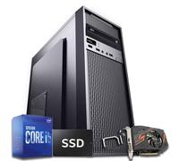 Pc fisso Windows 10 licenziato i5-10400 8gb ram hdd 1tb ssd 240gb nvidia gt 1030