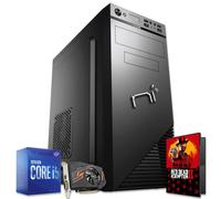 Pc Fisso Windows 10 Pro i5-10400 8gb ram SSD 240gb HDD 1TB nvidia gt-1030 2 gb