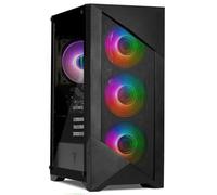 YEYIAN Gaming PC Edge | Intel i5-14400F 10-Core (4.7GHz OC) | NVIDIA RTX 5060 8GB GDDR7 | 32GB (2x16) DDR5 6000MHz | 1TB NVMe SSD Gen4 | Windows 11 Pro