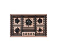 FOSTER Piano cottura Milanello a gas, Copper, 5 fuochi cm 80 - 7682008