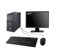 PC Fujitsu Esprimo P400 Schermo 22" Intel I7-3770 RAM 16GB SSD 2TB W11 WiFi (ricondizionato)