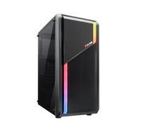 PC-Game PC Gaming Completo Neon-X (AMD Ryzen 5-5600G, 16 GB RAM, 500 GB SSD + 2 TB HDD, Grafica Radeon Vega 7, W11 Pro Preinstallato senza licenza) PC da tavolo, PC Gaming, PC Gamer
