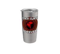 PC Gamer Mechanical Keyboard Click Clack Forever Bicchiere termico in acciaio inox doppia parete