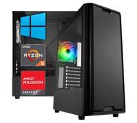 PC GAMING AMD RYZEN 5 5500 - Ram 16 GB - SSD M.2 500 GB - ATI RX 6500 XT 4 GB