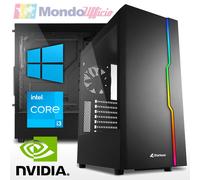 PC GAMING Intel i3 10100F - Ram 16 GB - SSD M.2 250 GB - 1 TB - nVidia GT 1030