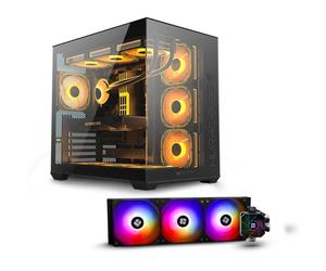 PC Gaming PC Racing D5 Highlander Intel Core i9-14900KF, 32GB DDR5, 2TB SSD, RTX 5060 8GB, Windows 11 Pro - Nouvo