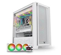 PC Gaming Racing Sigma Ryzen 7 7800X3D, 32 GB DDR5, RTX 5070 12 GB, SSD 2 TB, Raffreddamento Liquido 360mm LCD, Windows 11 Pro - Nouvo