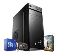 Pc gaming scheda video nvidia gt-1030 2 gb Intel i5-10400 8gb ram hdd 1tb Win 10