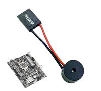 PC interno - Scheda madre BIOS - Altoparlante di segnale BIOS - Tappo di allarme per computer, Notifier Start - Chime - Mini Beep Tool, System Sound Summer | Allarme interno per gruppi di casi, test