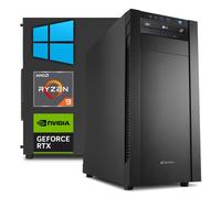 PC Linea WORKSTATION AMD RYZEN 9 5900X - Ram 64 GB - SSD M.2 1 TB - HD 4 TB - nV