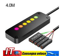 PC Power Switch Finger Slide ON/OFF RGB Motherboard External Switch(4M) IT
