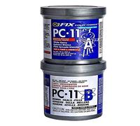 PC Products, pc-11, pasta adesiva epossidica in 2 parti, per uso marino, bianco sporco, 1 lb, Off White, 1