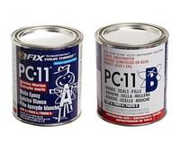 PC Products, pc-11, pasta adesiva epossidica in 2 parti, per uso marino, bianco sporco, 4 lbs, Off White, 1