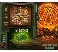 [PC. PS, Xbox] [Selfplay] 1-50 leveling+999 Skill Points+99MIL$+99MIL ERIDIUM