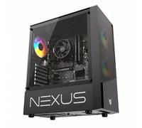 PC Gaming AMD Ryzen 5 4600G, 16 GB RAM, SSD M.2 256 GB + HDD 1 TB, Windows 11 Pro, Wi-Fi, RGB, Full HD - Nouvo