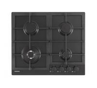 SCHOCK Piano Cottura a Gas Professional PC 60 1T, Nero Opaco, 60 cm - STR64THBK