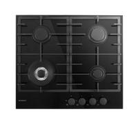 Glem Piano cottura SVC64THBK 4 fuochi a gas 60 cm nero