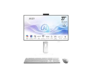 PC Sobremesa MSI Modern AM273QP AI Intel Core Ultra 7 32GB 1TB SSD Windows 11 Pro Blanco
