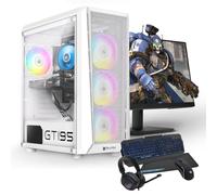 PC Racing Submariner Gaming Pc AMD Ryzen 5 5500 / 32GB / 2TB SSD / RTX 5060 + schermo 24 FullHD + tastiera + mouse + Windows 11 Pro - Nouvo